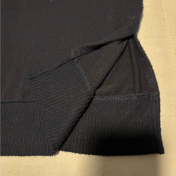 Lucky Brand Navy V-Neck Sweater - Picture 2 of 3